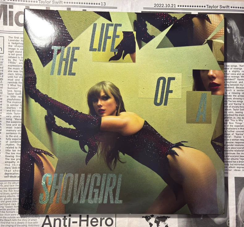 Taylor Swift – The Life of a Showgirl – Green Marble Vinyl