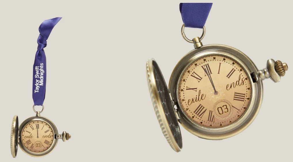 Taylor Swift – Midnights Exile Pocket Watch Ornament