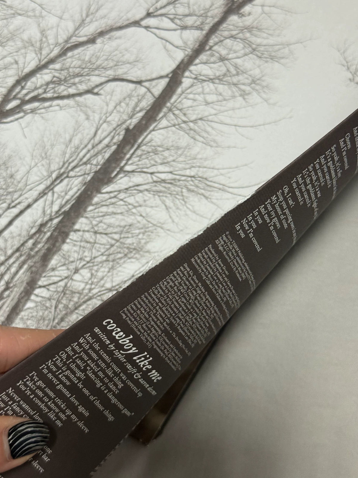 Taylor Swift – Evermore – Green 2LP, Opened, Sleeve Wear – detail 4