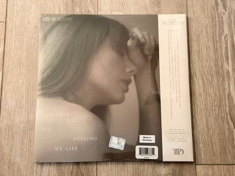 Taylor Swift - TTPD White 2LP Vinyl - Alternate Copy - image 3