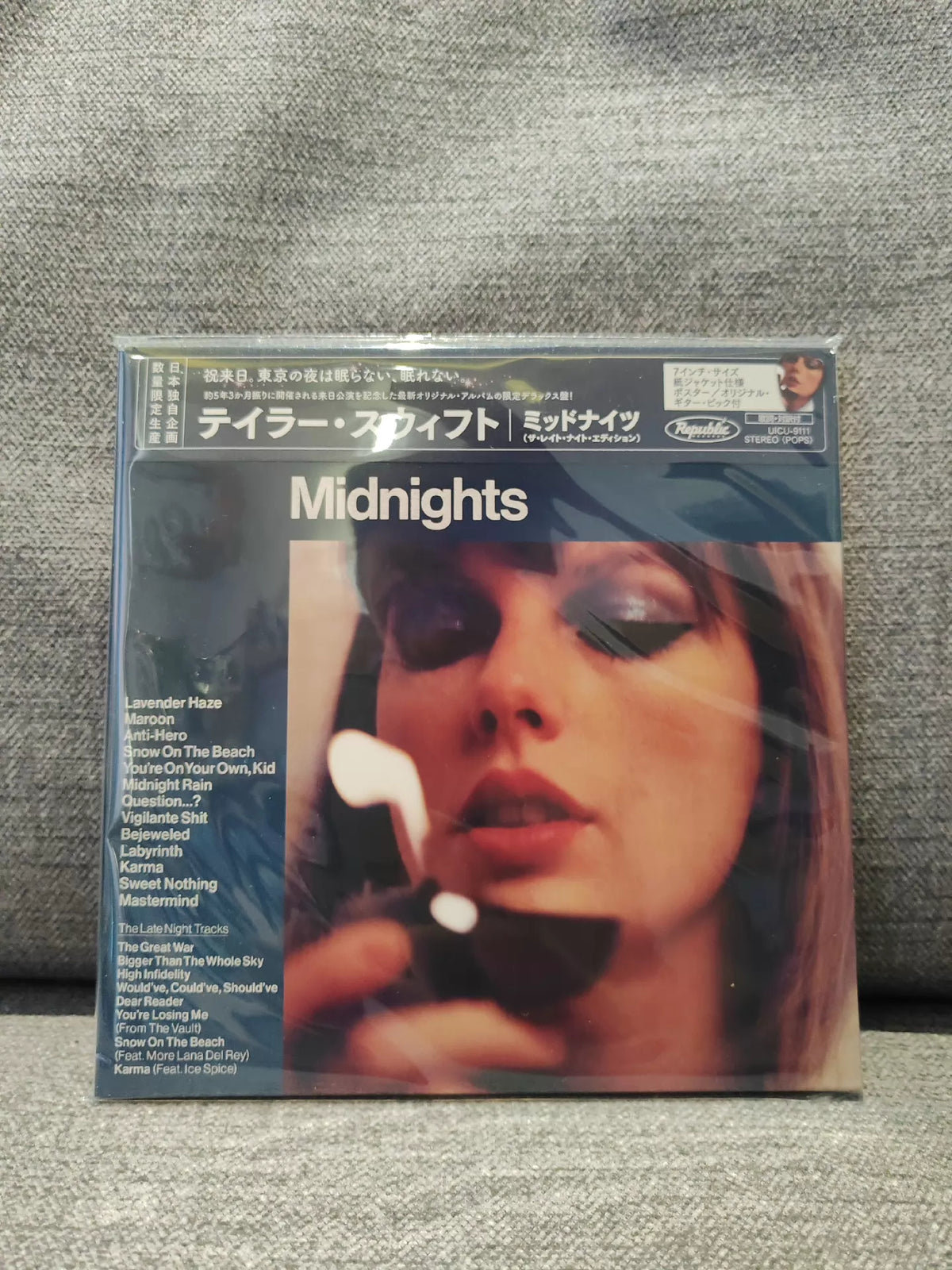 Taylor Swift – Midnights – Japanese The Late Night Edition CD – photograph 1