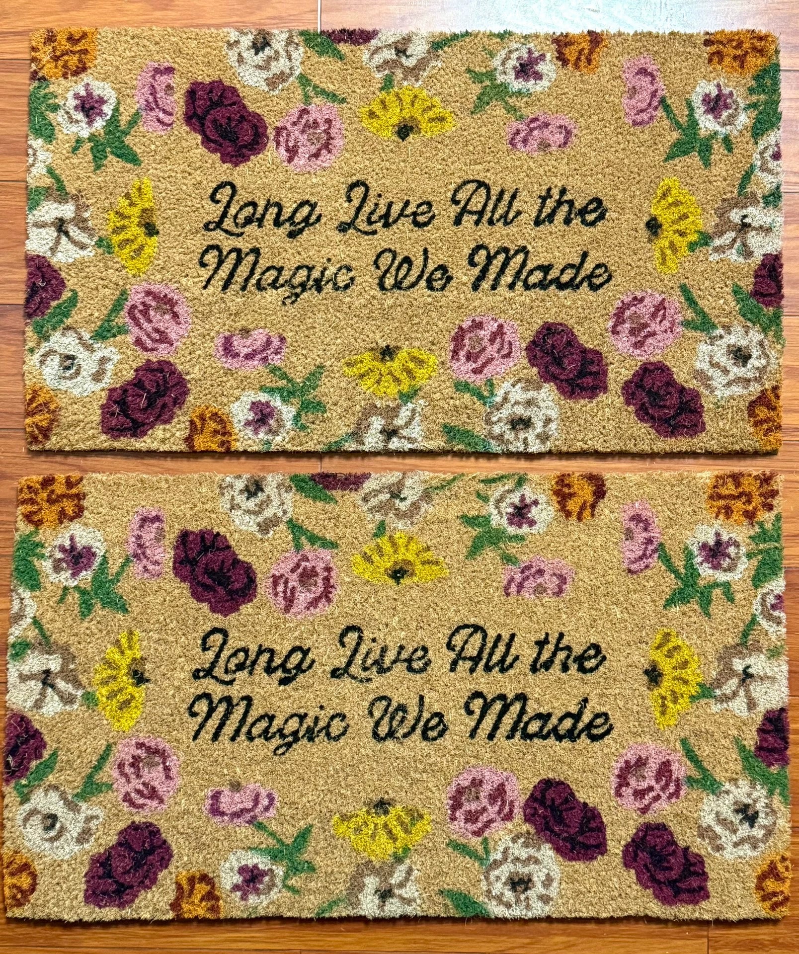 Taylor Swift — The Eras Tour Acoustic Piano Door Mat