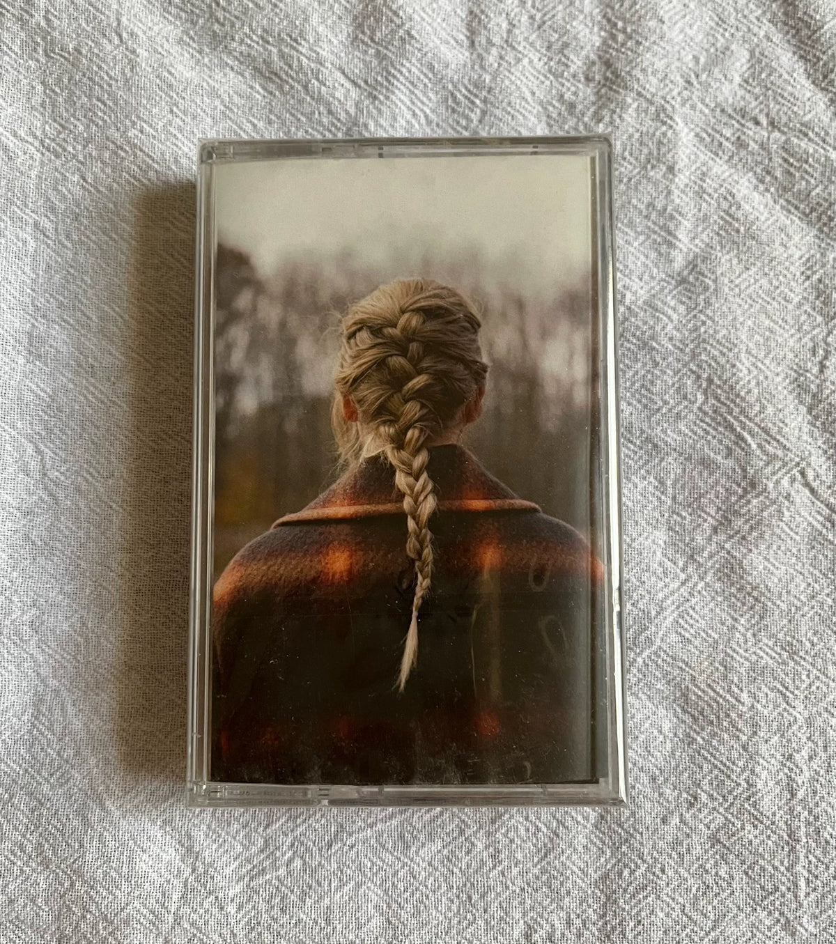 Taylor Swift – evermore — UK-Made Cassette — actual item photo 1