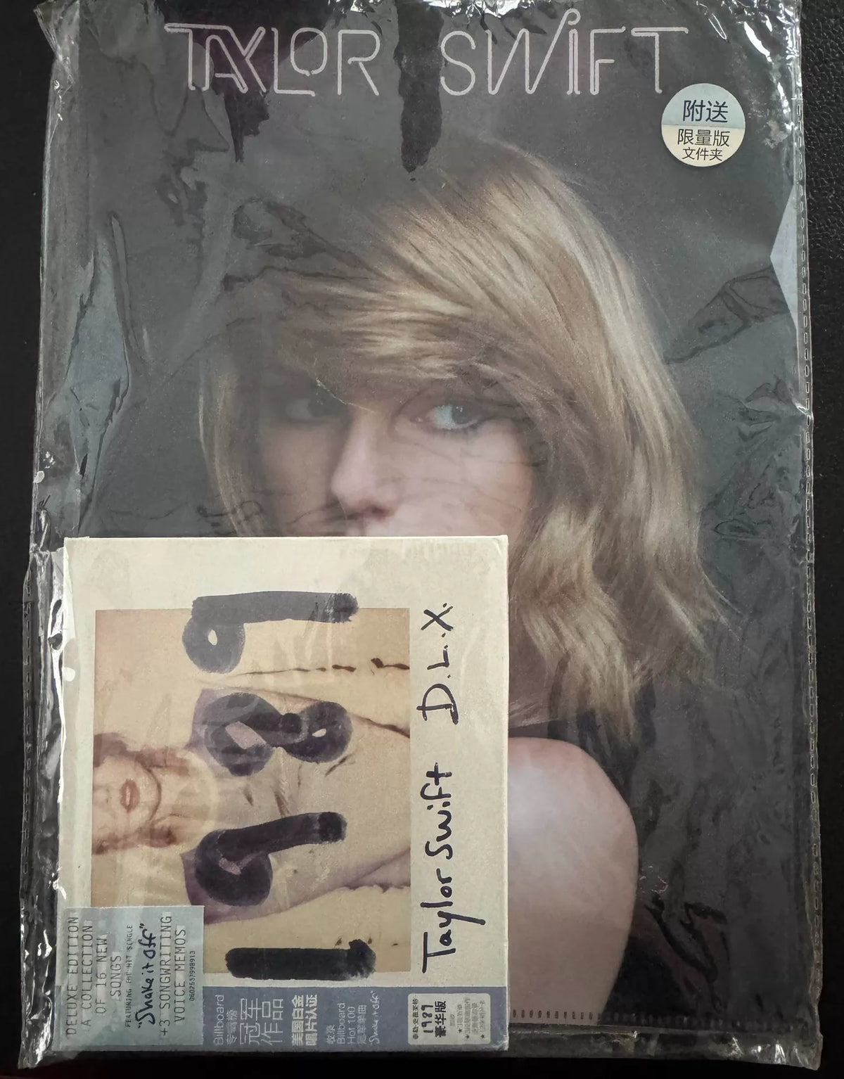 Taylor Swift – 1989 — China First-Press Deluxe CD + Folder — actual item photo 6