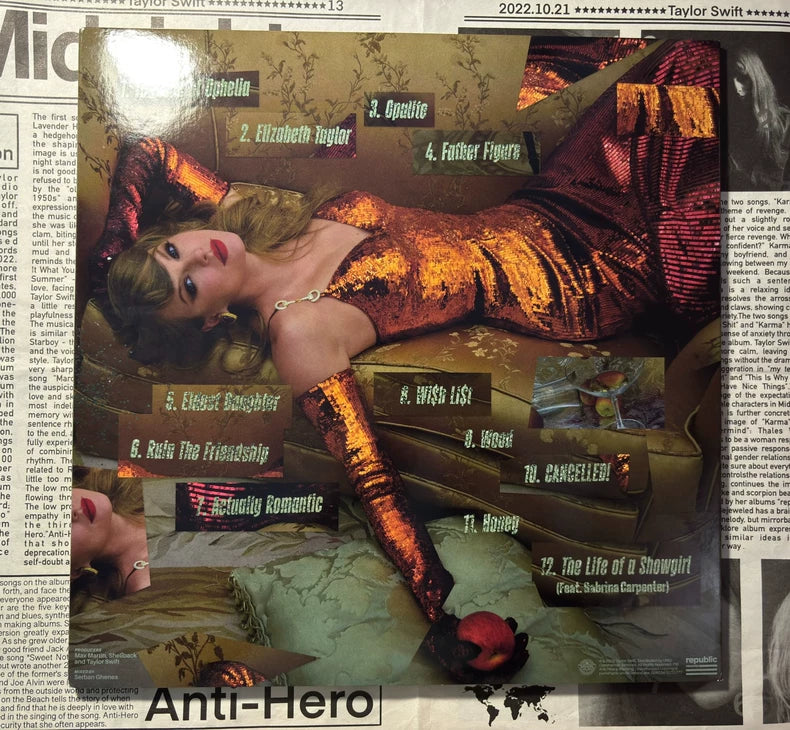 Taylor Swift – The Life of a Showgirl – Green Marble Vinyl