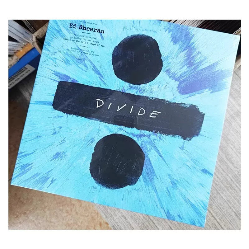 Ed Sheeran ÷ Divide European 2LP vinyl 原装进口 黄老板专辑 艾德 希兰 除号÷  Divide 欧版2LP黑胶唱片