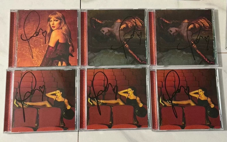 Taylor Swift – The Life of a Showgirl Signed CD – Choice of Versions 1–4 Choose one