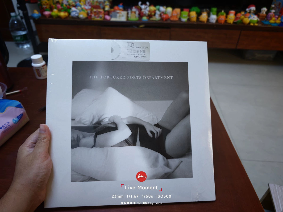 Taylor Swift – The Tortured Poets Department – US Ghosted White Vinyl (2LP)