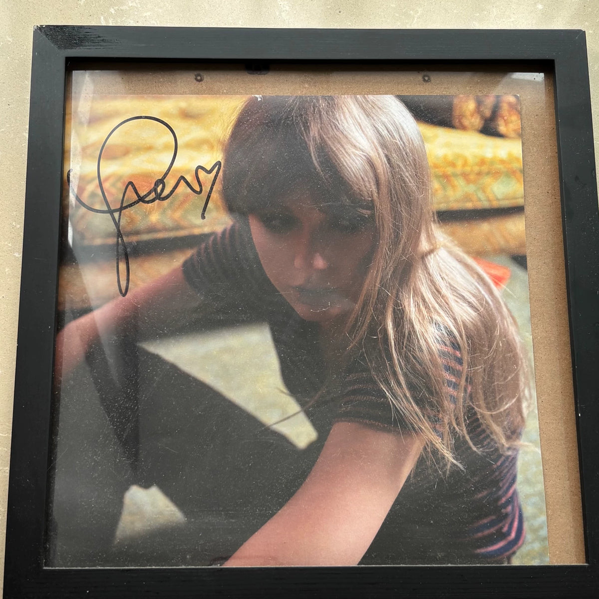 Taylor Swift – Midnights – Mahogany Vinyl with Framed Signed Insert – actual item photograph 1