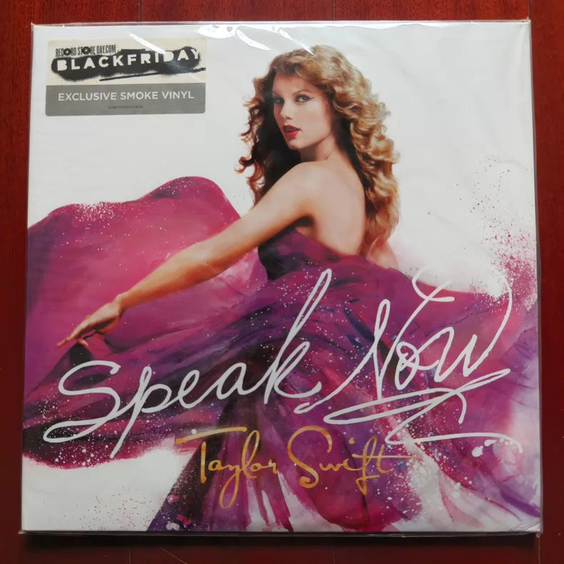 Taylor Swift – Speak Now RSD European Smoke Vinyl 2LP – Opened — main view