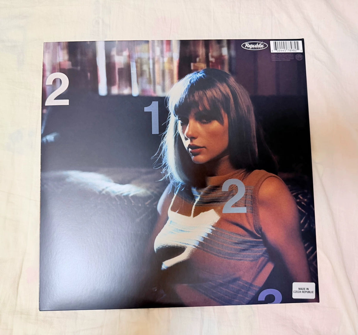 Taylor Swift – Midnights — Moonstone Blue Vinyl, Opened — actual item photo 5