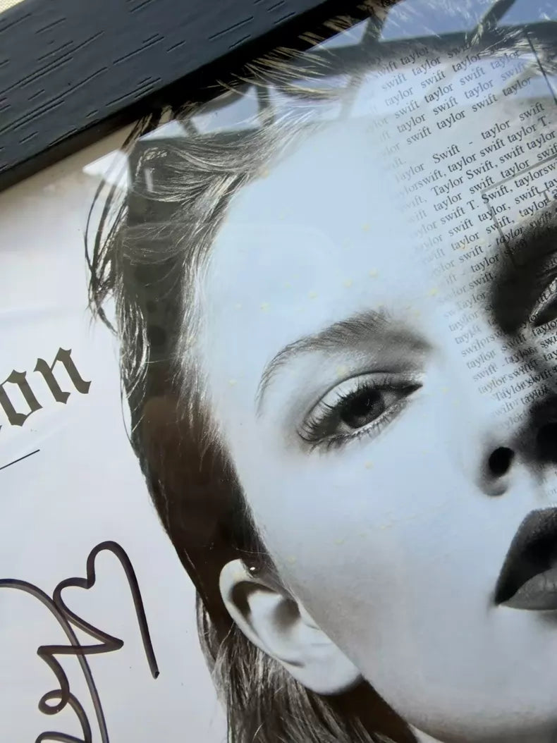 Taylor Swift – reputation Signed VIP Poster with Frame – actual product photo 8