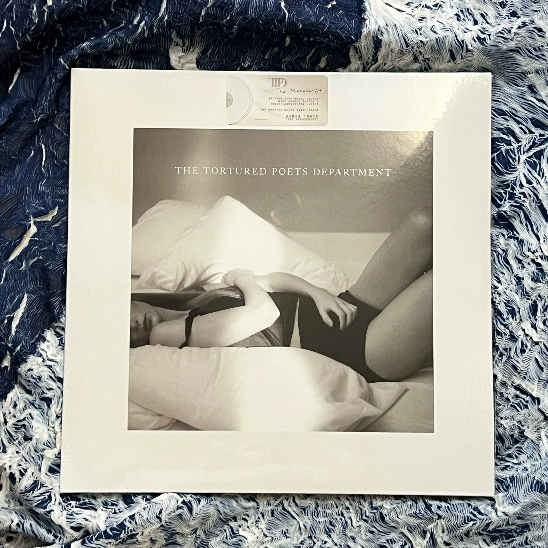 Taylor Swift — The Tortured Poets Department White Vinyl LP — Sealed — photo 3