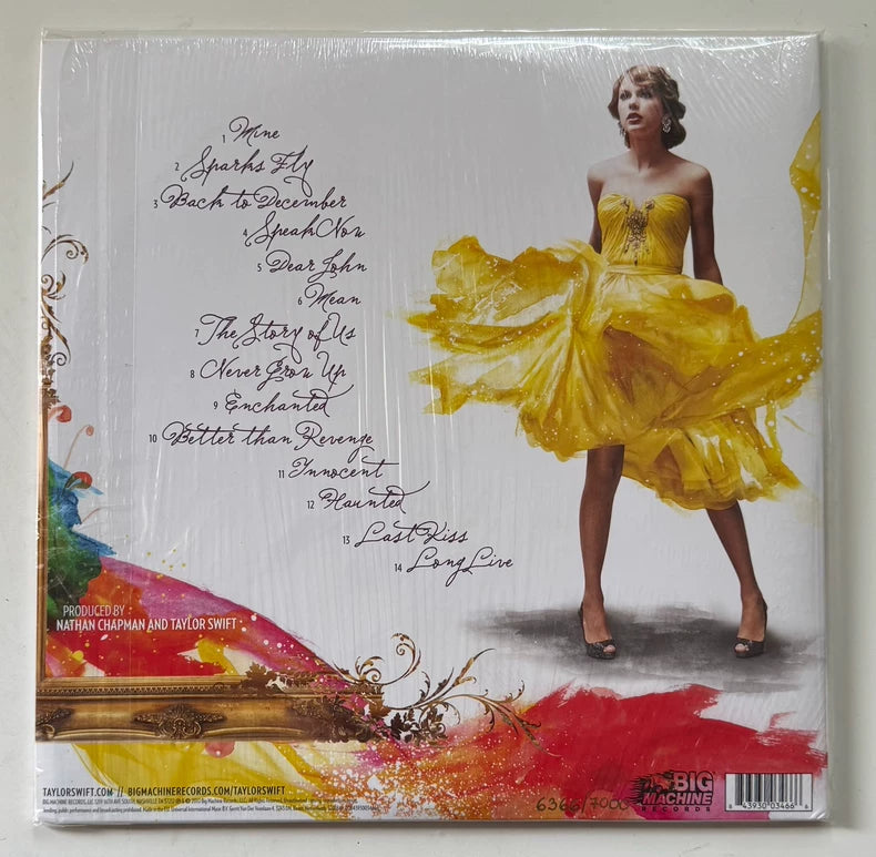 Taylor Swift – Speak Now RSD European Smoke Vinyl 2LP – No. 6366 — detail 2
