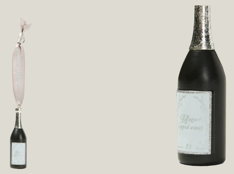 Taylor Swift folklore Sipped Away official bottle ornament