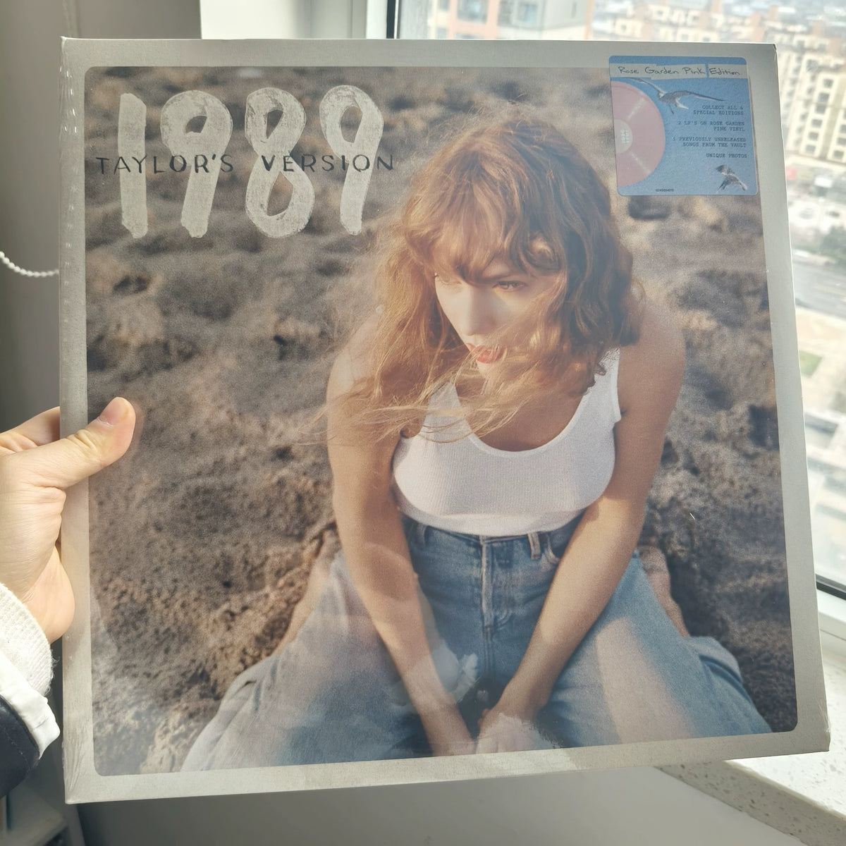 Taylor Swift – 1989 (Taylor’s Version) – Rose Garden Pink 2LP – actual item photograph