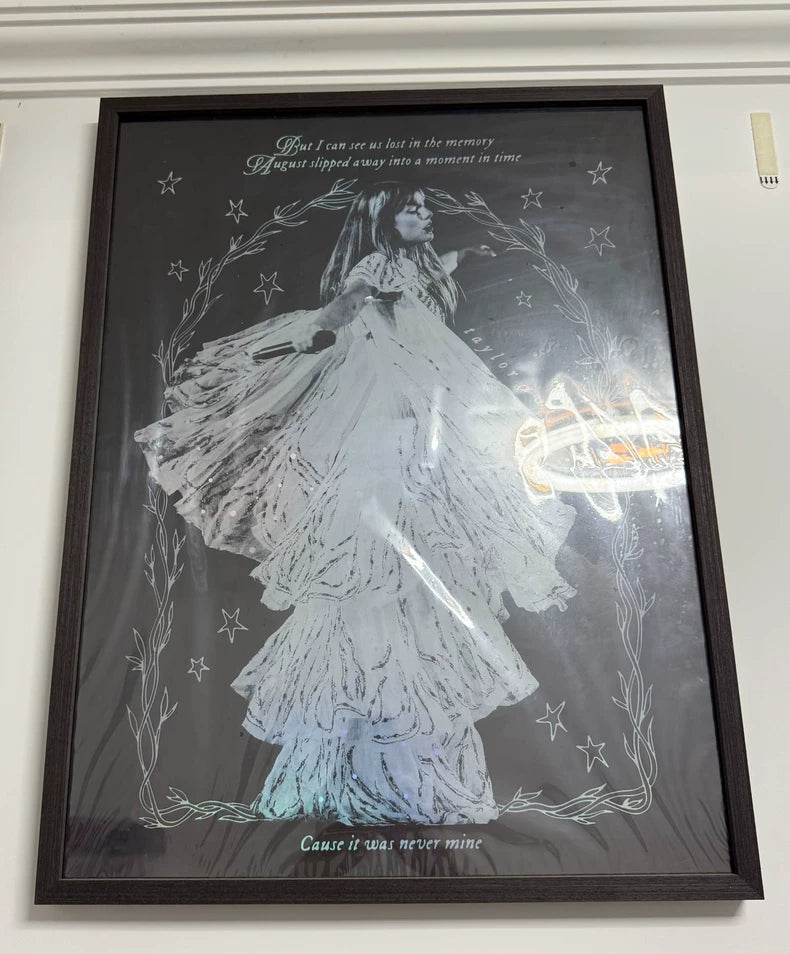 Taylor Swift – folklore august Holographic Poster – actual product photo 1