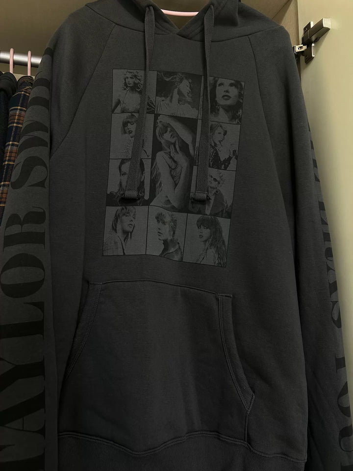 Taylor Swift – The Eras Tour — Black Hoodie, Medium