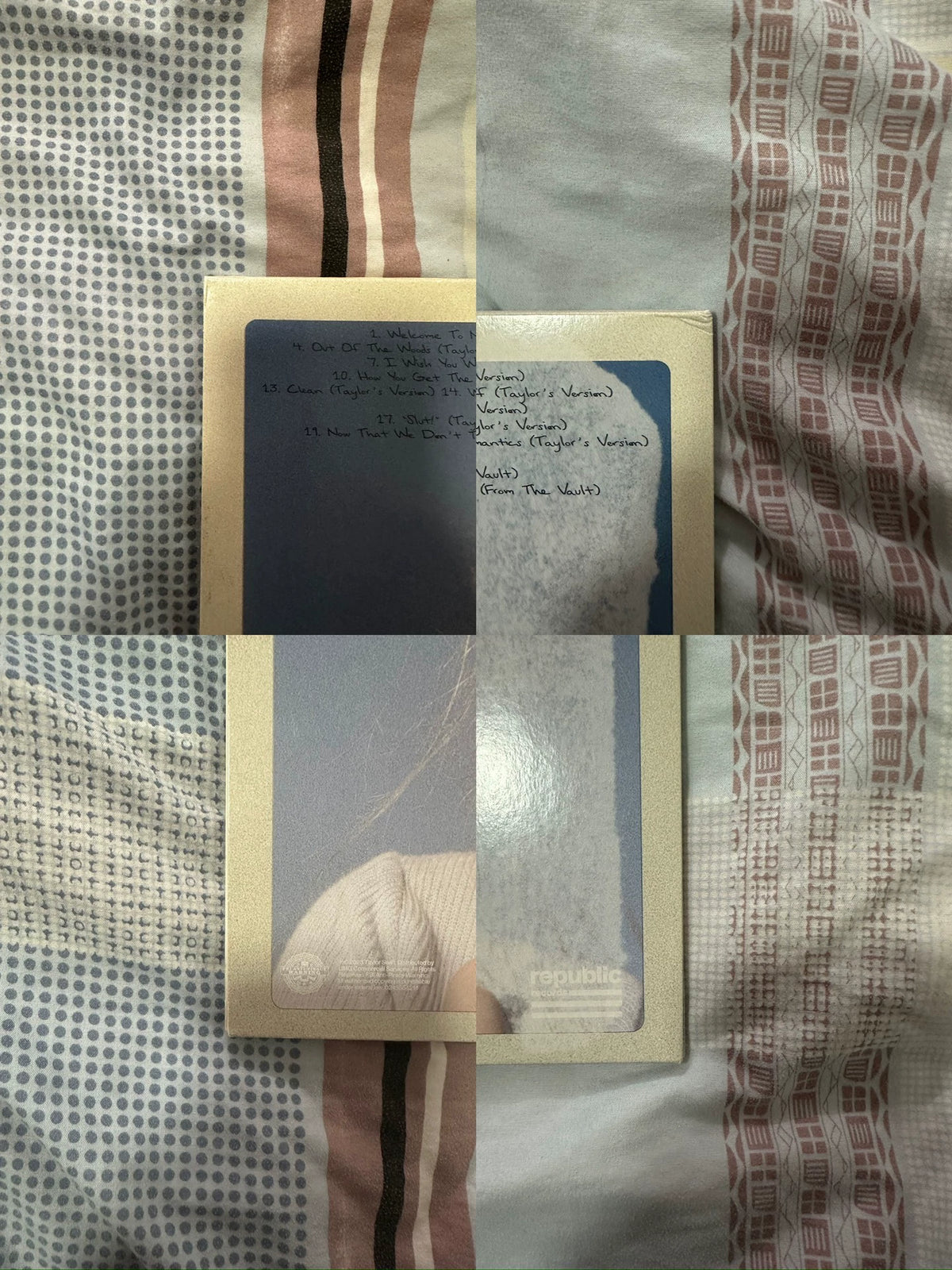 Taylor Swift – 1989 (Taylor’s Version) – Blue 2LP – actual item photograph 6