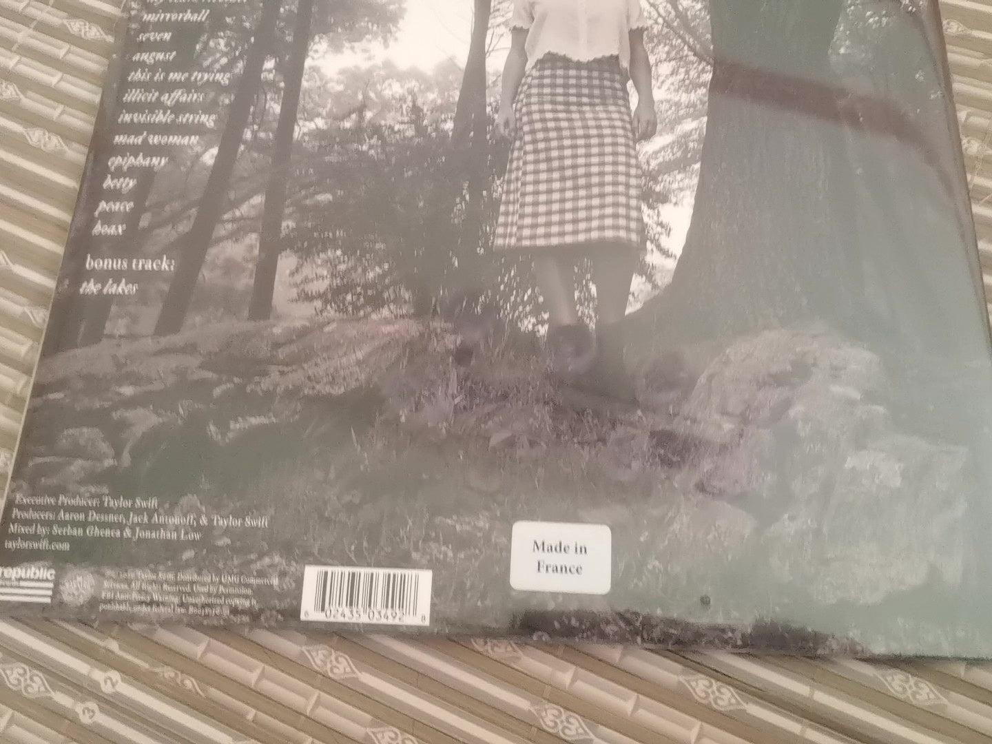 Taylor Swift – Folklore Stolen Lullabies Edition Vinyl