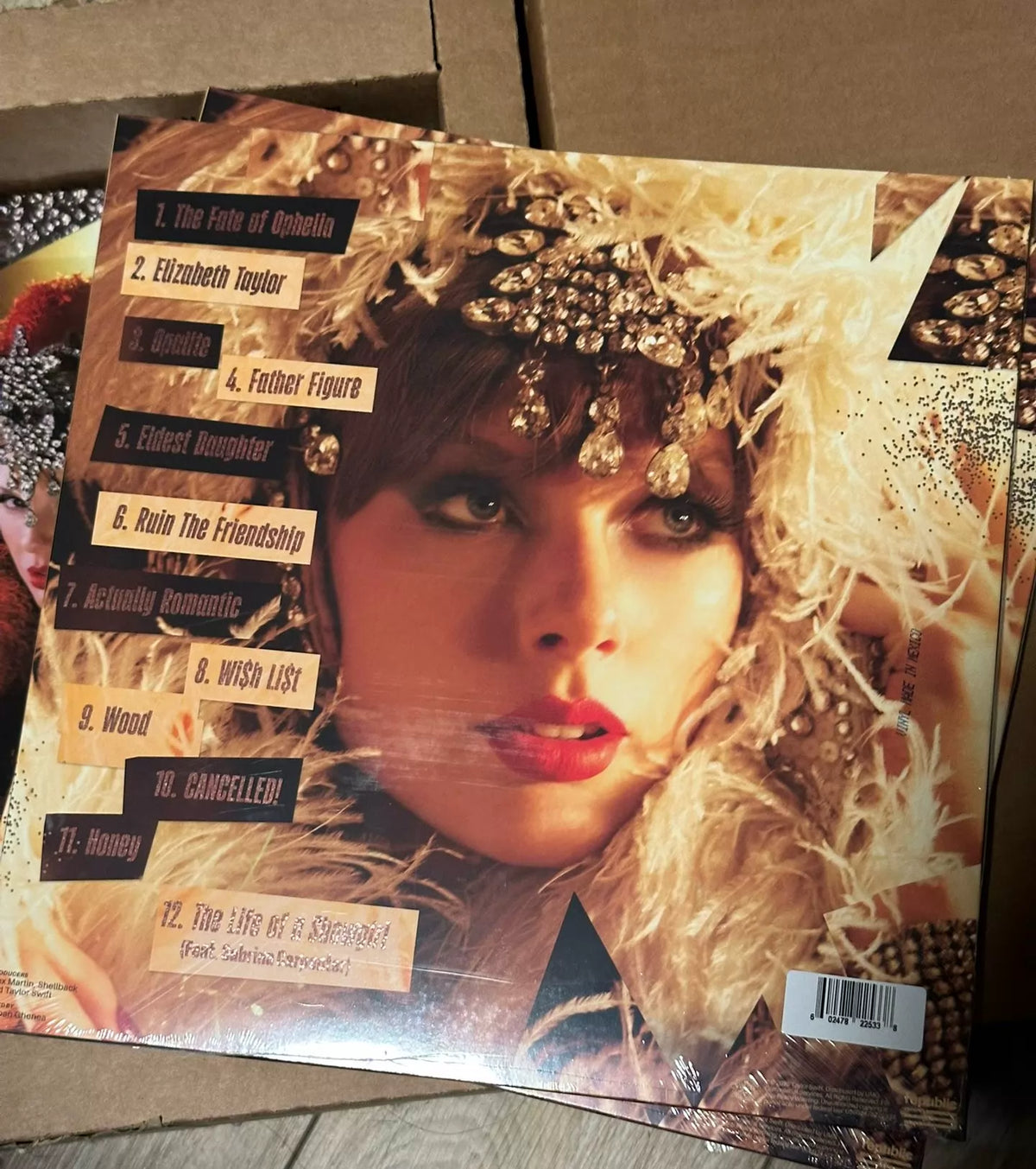 Taylor Swift – The Life Of A Showgirl – Target Pink Vinyl LP – actual copy