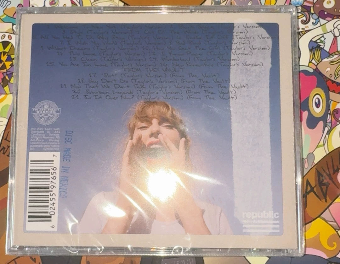 Taylor Swift – 1989 (Taylor’s Version) – Crystal Skies Blue CD, Sealed – actual item photo 2