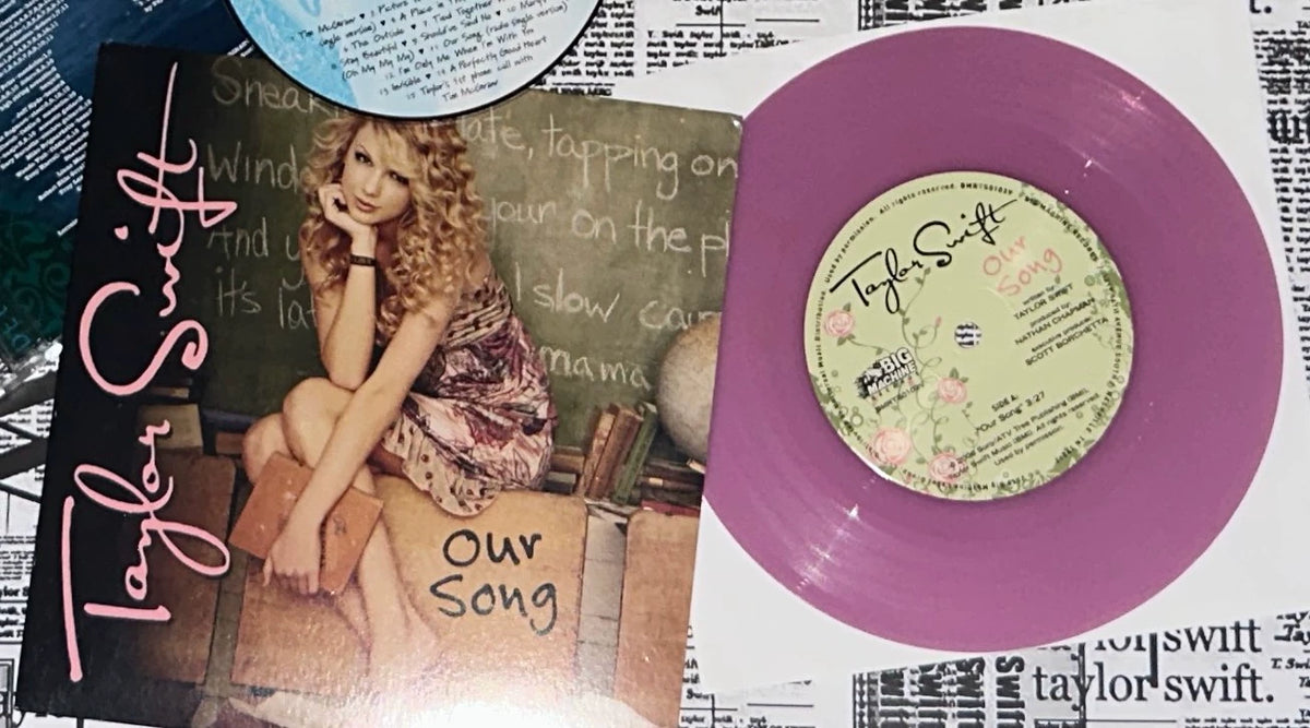 Taylor Swift – Our Song – Purple 7-Inch Vinyl – image 1