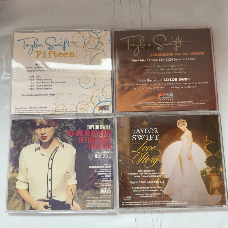 Taylor Swift – US Radio Promo CD Singles – Set of 14 – actual product photo 6