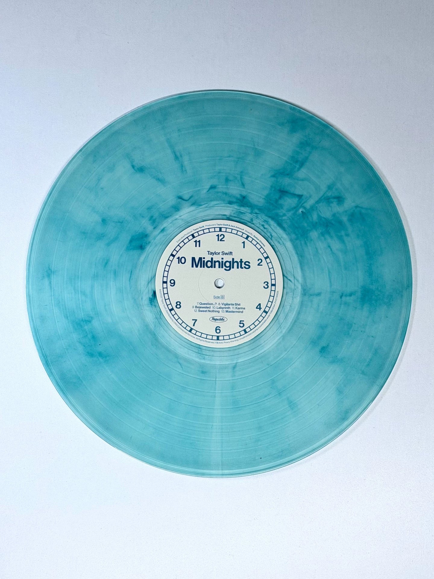 Taylor Swift – Midnights – Canadian Moonstone Blue Vinyl – image 1