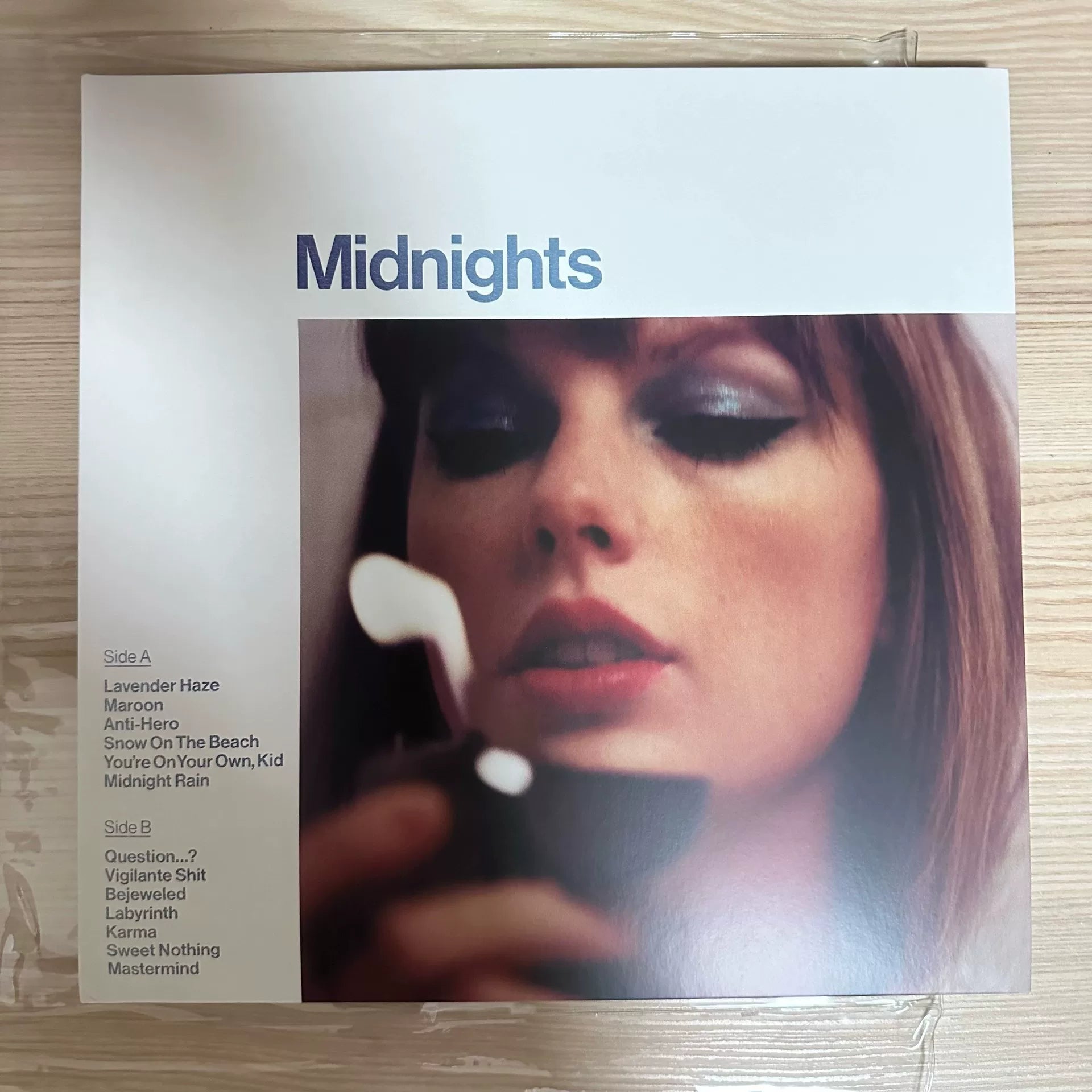 Taylor Swift – Midnights Moonstone Blue Signed Vinyl
