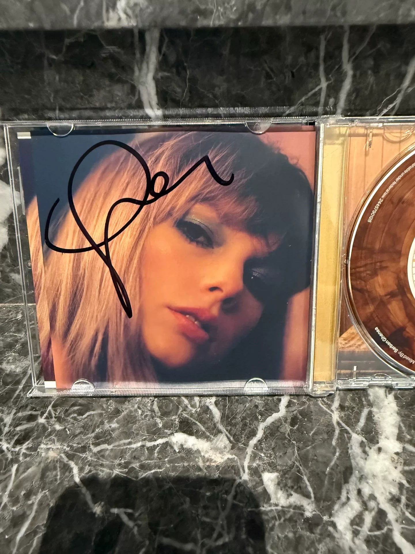 Taylor Swift – Midnights Mahogany Signed CD