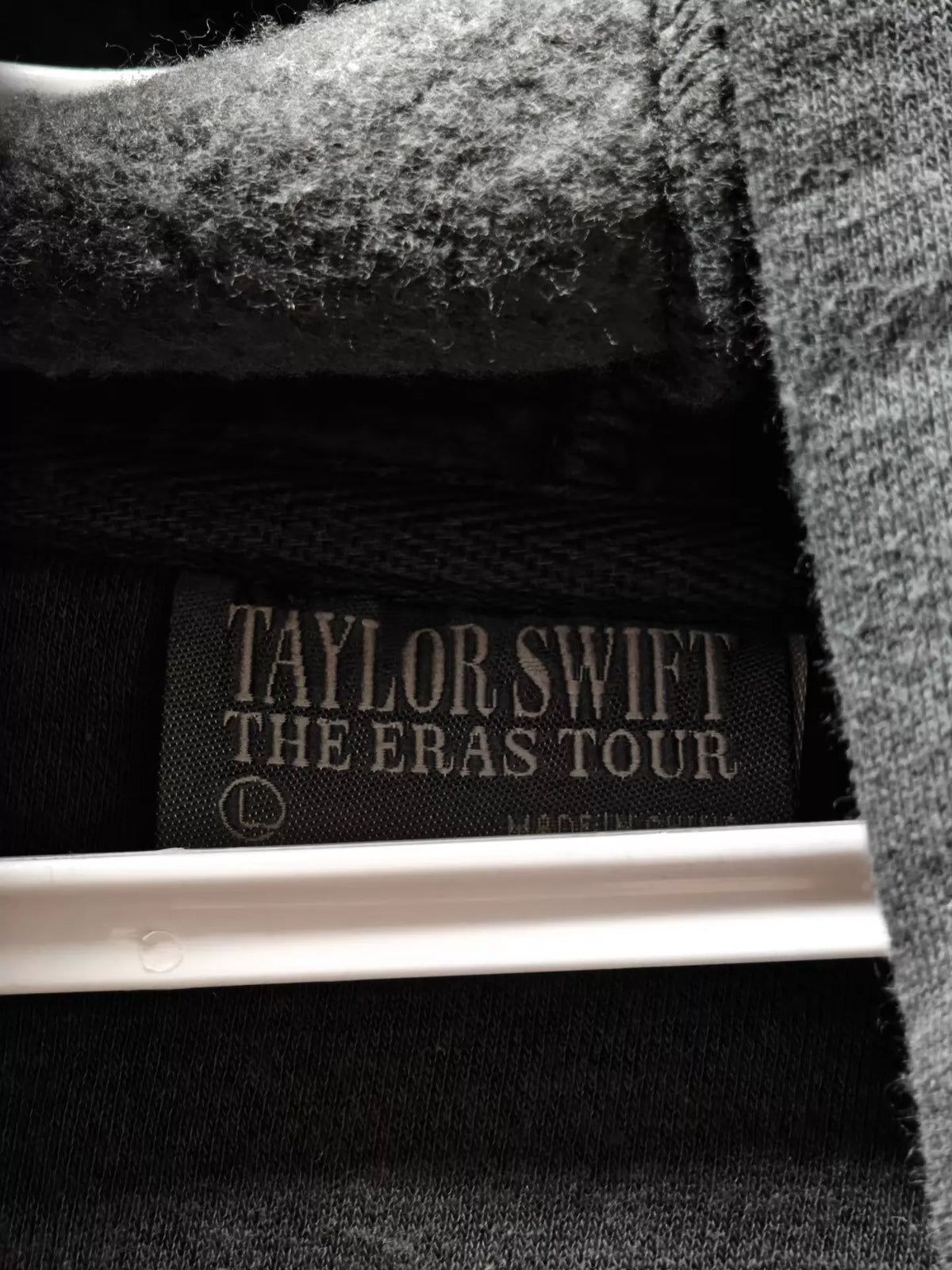 Taylor Swift – The Eras Tour — Black Hoodie, Large — actual item photo 3