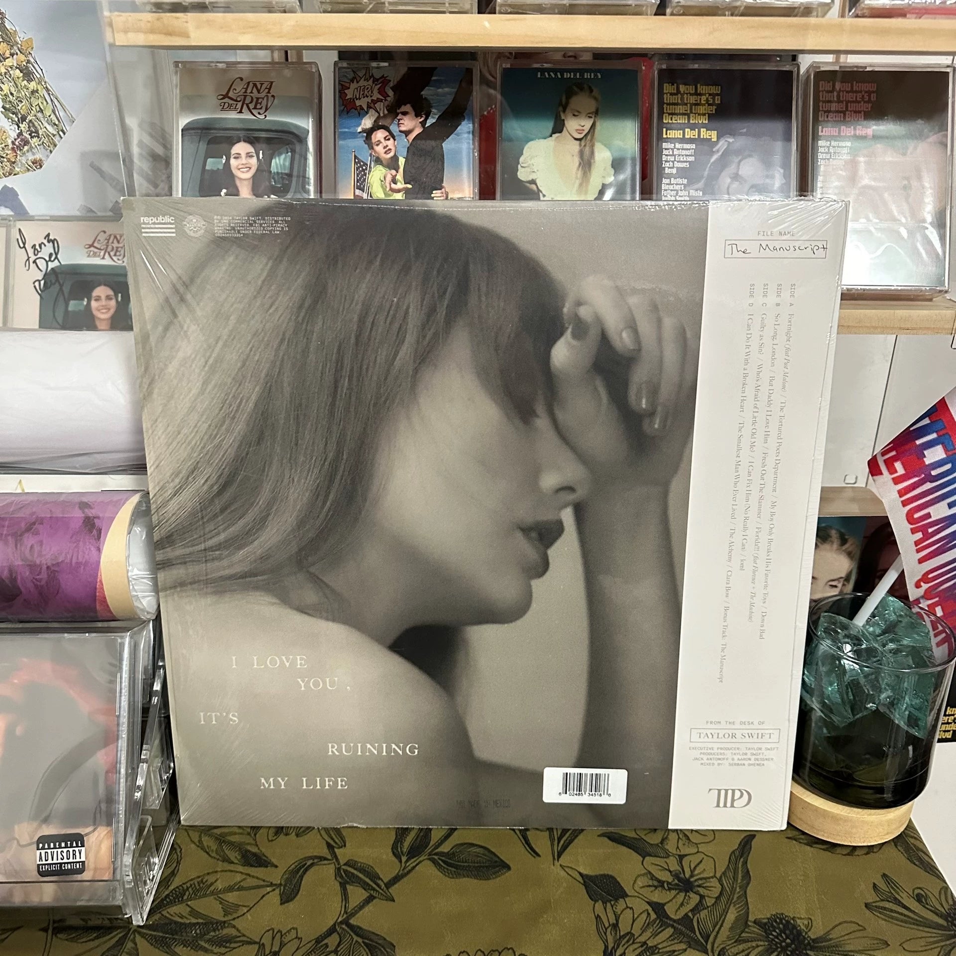 Taylor Swift – The Tortured Poets Department – Signed White Vinyl 2LP — product detail 3