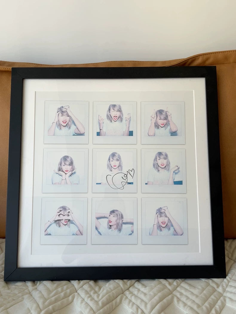 Taylor Swift – 1989 Nine-Photo Signed Framed Display — Default Title