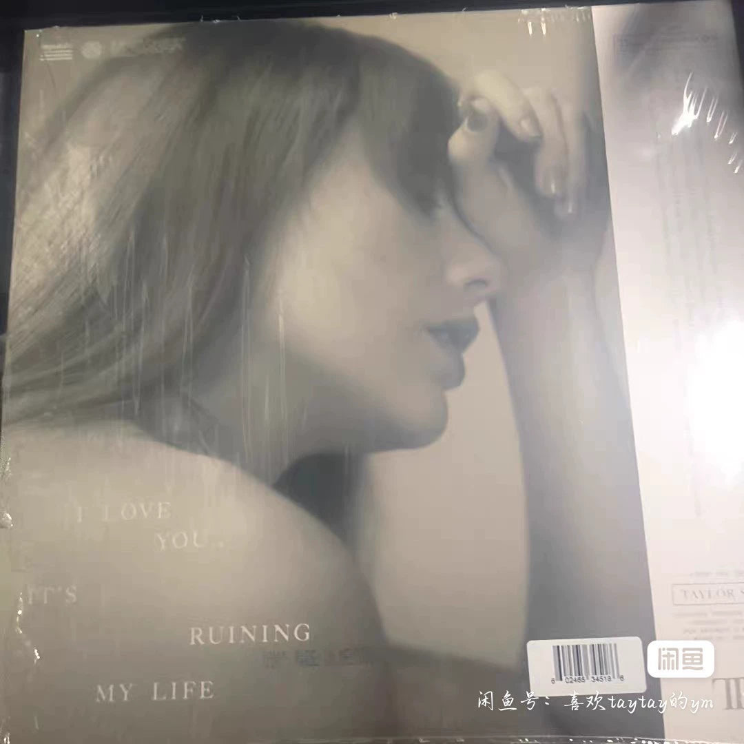 Taylor Swift – The Tortured Poets Department – White 2LP with Signed Insert