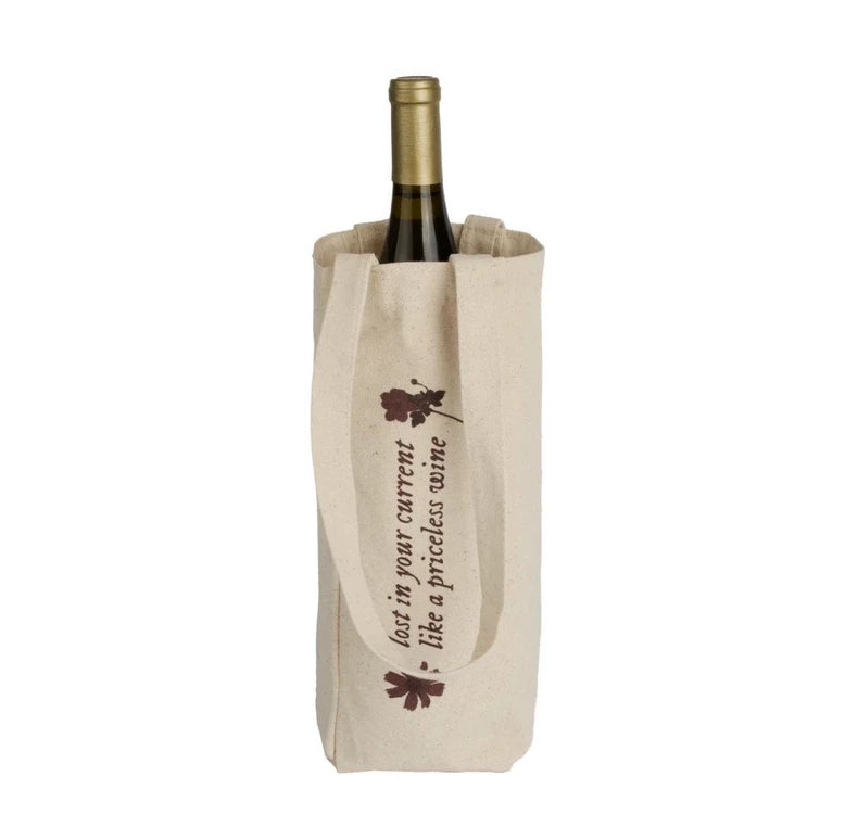 Taylor Swift evermore wine tote detail