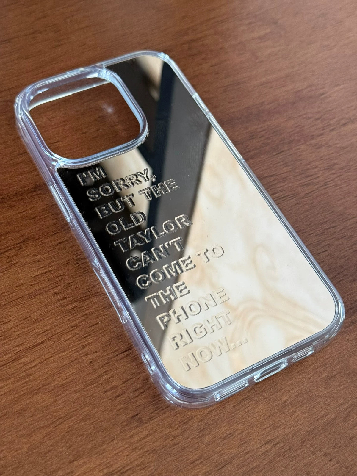 Taylor Swift – Reputation “Old Taylor” Mirror Phone Case – iPhone 16 Pro — product detail 2