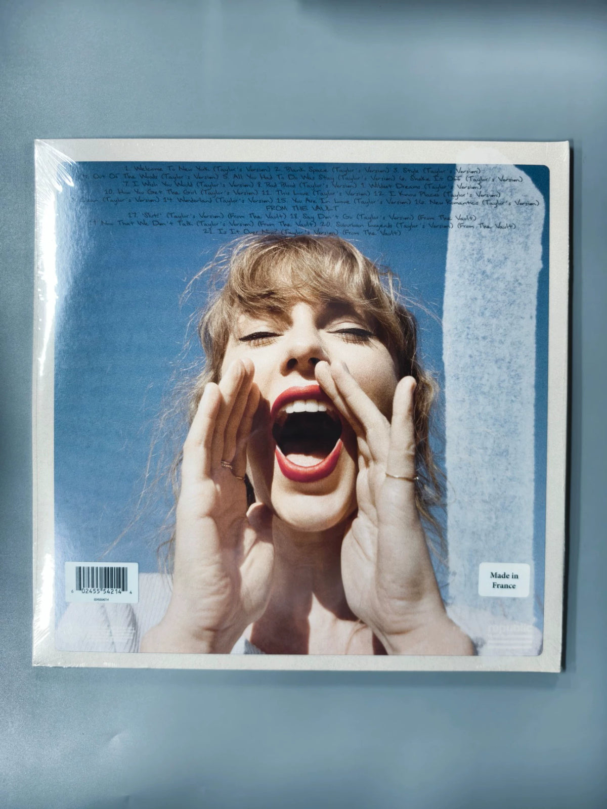 Taylor Swift – 1989 (Taylor’s Version) – Crystal Skies Blue 2LP – actual item photo 2