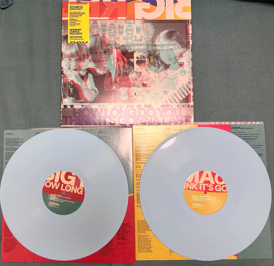 Big Red Machine – How Long Do You Think It's Gonna Last?, feat. Taylor Swift, Baby Blue Vinyl (2LP)