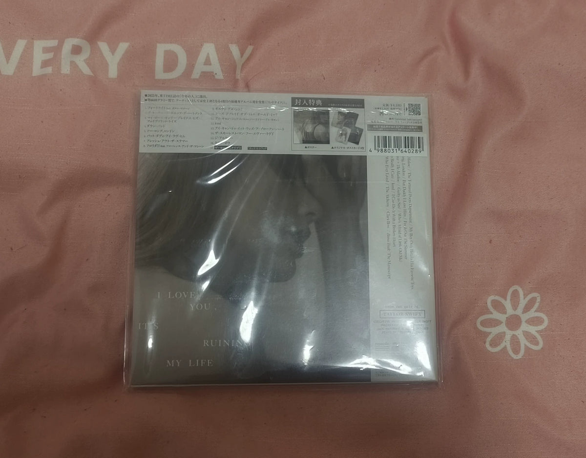 Taylor Swift – The Tortured Poets Department – Japanese 7-Inch-Sleeve CD – actual copy