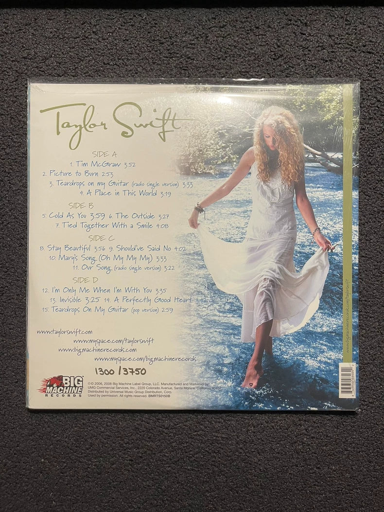 Taylor Swift – Debut – US RSD Clear & Turquoise 2LP – Sealed #1300/3750 – actual copy photo 2