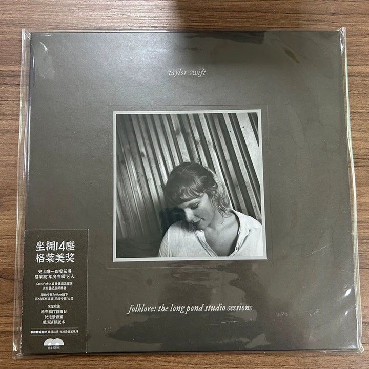 Taylor Swift – Folklore: The Long Pond Studio Sessions – China Grey 2LP – Sealed