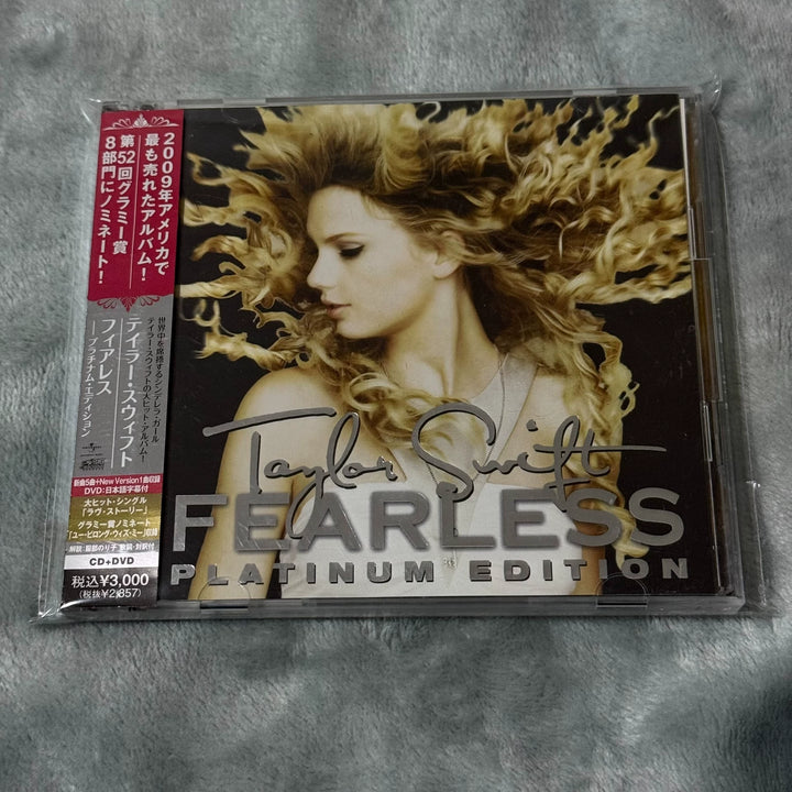 Taylor Swift – Fearless Platinum Edition, Japanese CD + DVD