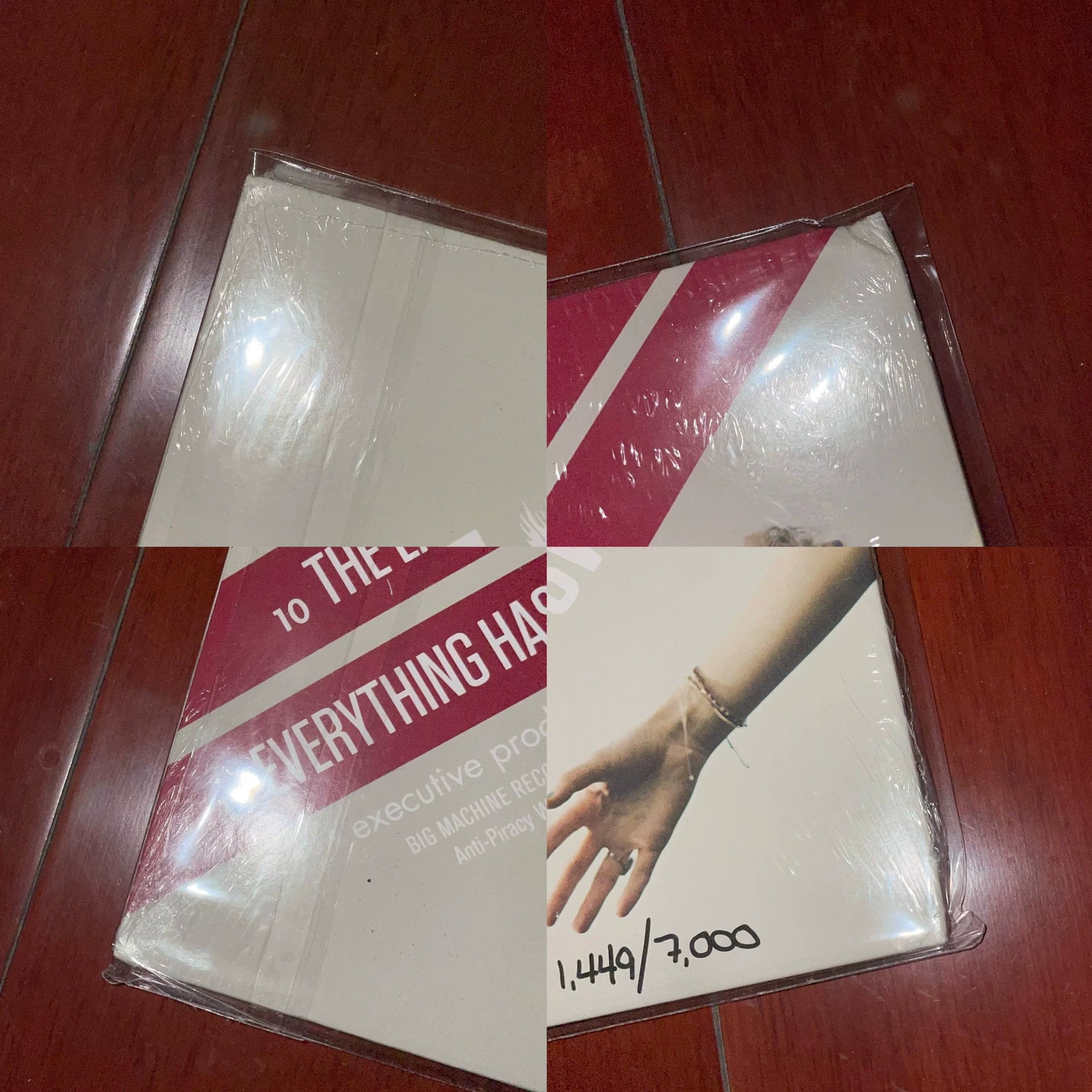 Taylor Swift – Red – Record Store Day Crystal Clear Vinyl 2LP – Numbered — product detail 4
