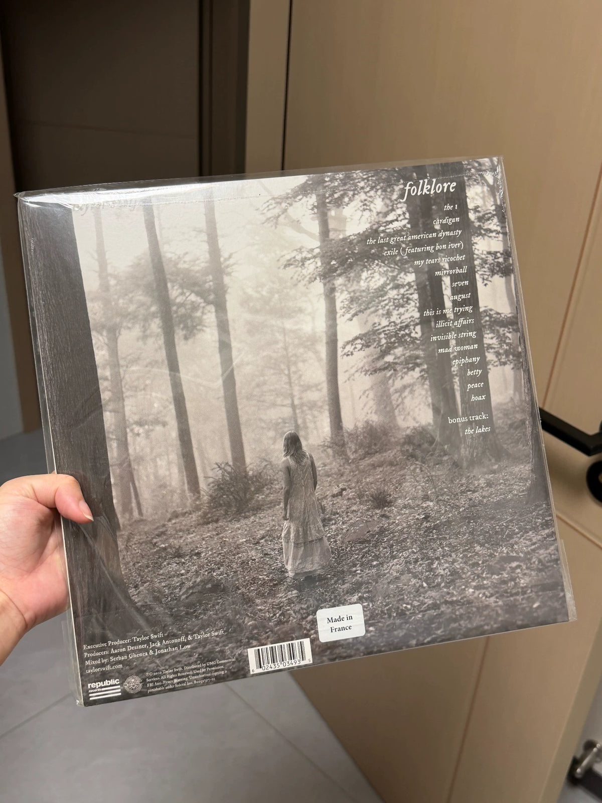 Taylor Swift – Folklore, Cover 6 Lavender Vinyl – photo 2