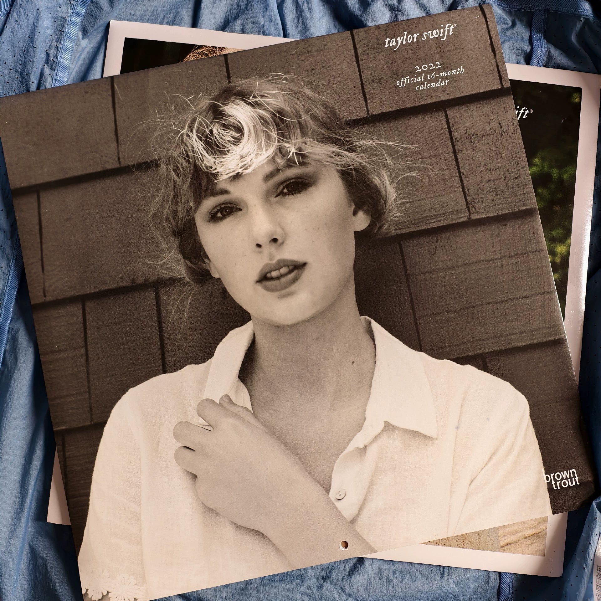 Taylor Swift folklore 2022 calendar interior