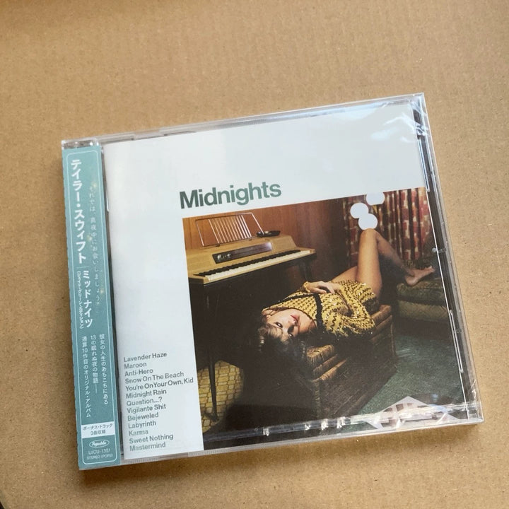 Taylor Swift – Midnights – Japanese CD – Sealed