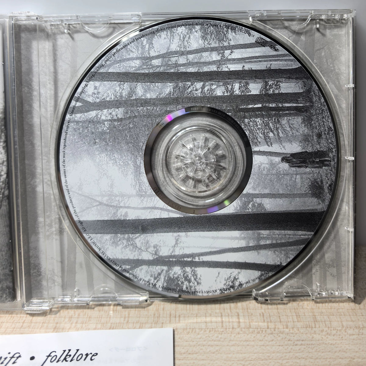 Taylor Swift – Folklore – Japan CD, Used, No OBI