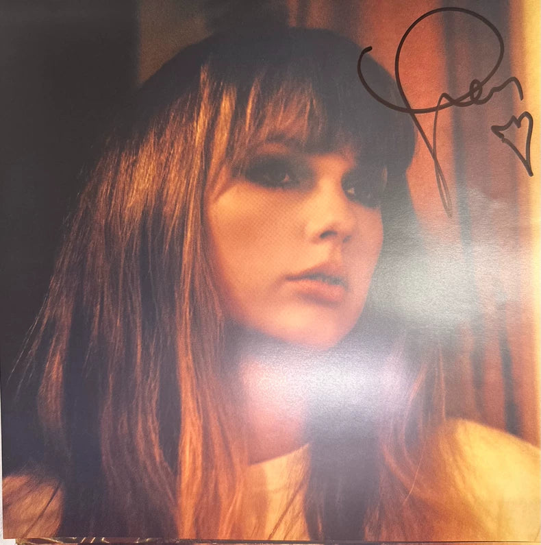 Taylor Swift – Midnights Jade Green Vinyl LP with Heart-Signed Insert