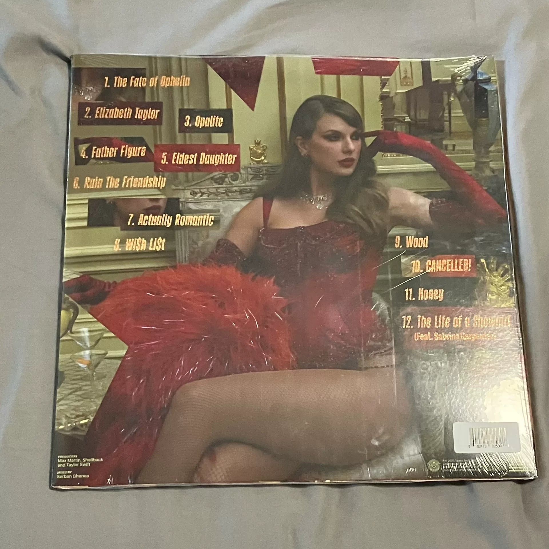 Taylor Swift – The Life of a Showgirl Yellow & Orange Splatter Vinyl